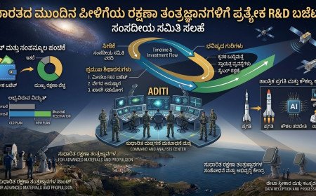 ಸಂಸದೀಯ ಸಮಿತಿ ಸಲಹೆ: ಭಾರತದ ಮುಂದಿನ ಪೀಳಿಗೆಯ ರಕ್ಷಣಾ ತಂತ್ರಜ್ಞಾನಗಳಿಗೆ ಪ್ರತ್ಯೇಕ R&D ಬಜೆಟ್