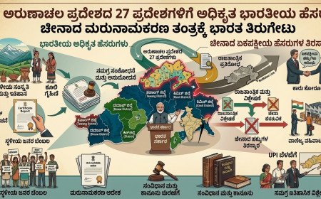 ಅರುಣಾಚಲ ಪ್ರದೇಶದ 27 ಪ್ರದೇಶಗಳಿಗೆ ಅಧಿಕೃತ ಭಾರತೀಯ ಹೆಸರು: ಚೀನಾದ ಮರುನಾಮಕರಣ ತಂತ್ರಕ್ಕೆ ಭಾರತ ತಿರುಗೇಟು